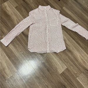 Beachlunchloungh button down shirt